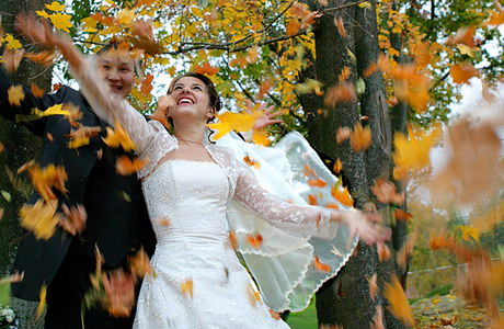 весілля восени