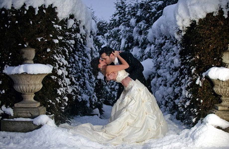 зимове весілля