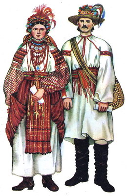 урочисті костюми незаміжніх дівчат Івано-Франківської області у ХІХ столітті